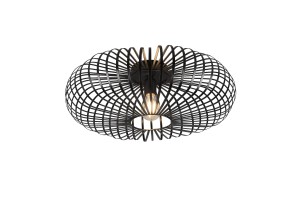Lampa sufitowa Johann czarny E27 606905032 - Trio