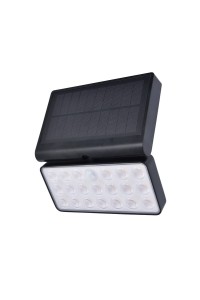 Kinkiet zewnętrzny Tuda czarny LED zintegrowany 6935501330 - Lutec