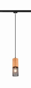Element systemu szynowego Duoline czarny E27 73430132 - Trio