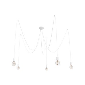 Lampa wisząca Spider biały 5 pkt E27 - Nowodvorski