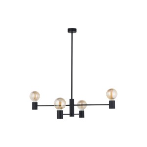 Lampa wisząca Radius czarny 4 pkt E27 - Nowodvorski