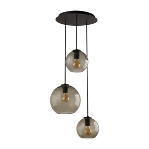 Lampa wisząca VETRO III 3xE27 dymiona 7641 Nowodvorski