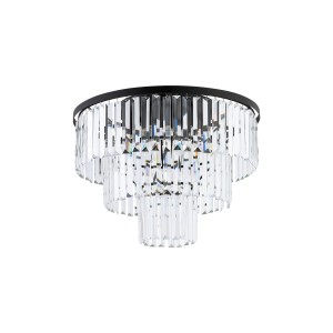 Plafon CRISTAL M 9xE14 transparentny 7627 Nowodvorski