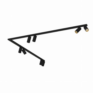 Reflektor Mono Corner 2X150 czarny 8 pkt GU10 R50 - Nowodvorski