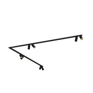 Reflektor Mono Corner 2X200 czarny 8 pkt GU10 R50 - Nowodvorski