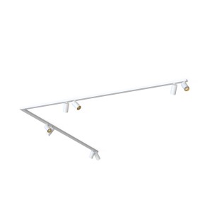 Reflektor Mono Corner 2X200 biały 8 pkt GU10 R50 - Nowodvorski