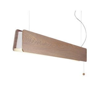 Oprawa szynowa LED Oslo 90 dębowy 1 pkt LED TUBE T8 - Nowodvorski