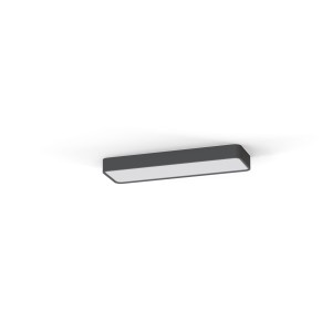 Plafon Soft 60X20 grafitowy 2 pkt LED TUBE T8 - Nowodvorski