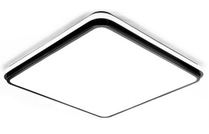 Lampa Sufitowa Plafon Led Kwadrat 88W + Pilot