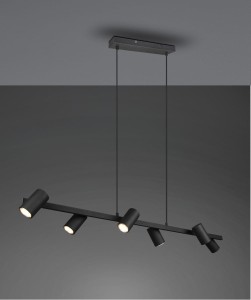 Lampa wisząca Marley czarny GU10 302400632 - Trio