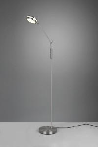 Lampa podłogowa Franklin srebrny i odcienie srebra LED zintegrowany 426510107 - Trio