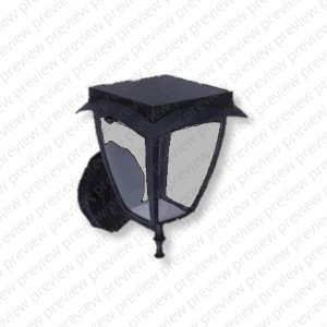 Kinkiet Zewnętrzny Solarny V-Tac 2W Led Ip44 Vt-982-S 3000K+6000K 110Lm 3 Lata Gwarancji