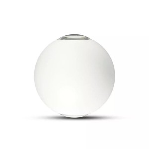 Kinkiet Zewnętrzny V-Tac 6W Led Biały Okrągły Ip65 Vt-836 4000K 476Lm