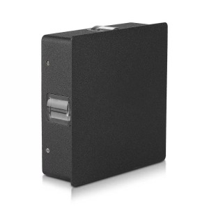 Kinkiet Zewnętrzny Oprawa Ścienna V-Tac 4W Led Ip65 Czarny Kwadrat Vt-704 3000K 428Lm
