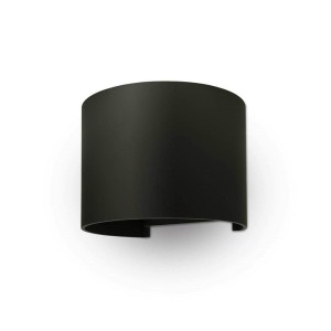 Kinkiet Zewnętrzny Oprawa Ścienna V-Tac 5Wgóra/Dół Regulowany Czarny Okrągły Ip65 Bridgelux Vt-756 3000K 700Lm