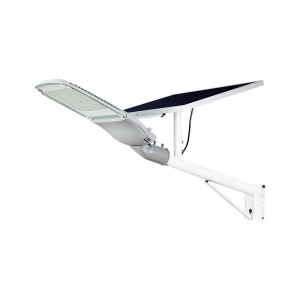 Oprawa Uliczna Solarna V-TAC SAMSUNG CHIP 50W Biała IP65 VT-ST303 6000K 3000lm 3 Lata Gwarancji