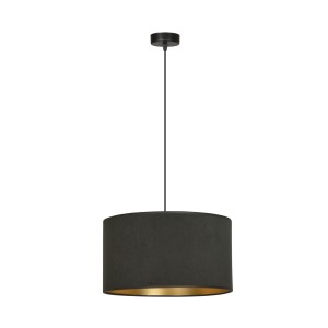 Hilde 1 Bl Black Lampa Wisząca Abażury Regulowana Nowoczesna
