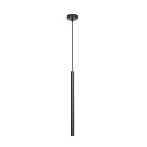 Selter 1 Black 552/1 Designerski Spot Wiszący Halogen Punktowy Tuba Czarna Długa