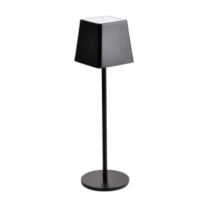 Lampka Restauracyjna Biurkowa Nocna V-TAC 2W LED Ładowalna Szczelna IP54 Czarna VT-7563 3000K 200lm