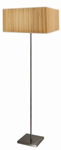 Abażur Cajman satynowy, abażur sosnowy 1xE27 51-57597 - Candellux Lighting