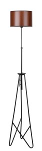 Abażur Float czarny+ brązowy 1xE27 51-80172 - Candellux Lighting