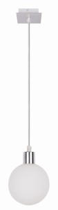 Lampa wisząca biały/chromowy 1xG9 31-03232 - Candellux Lighting