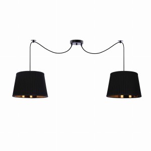 Abażur czarny 2xE27 32-10254 - Candellux Lighting