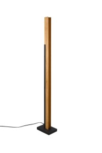 Lampa podłogowa Kerala czarny LED zintegrowany 441610132 - Trio