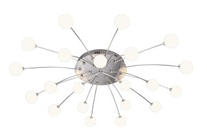 Lampa sufitowa Bullet srebrny i odcienie srebra LED zintegrowany 641412107 - Trio
