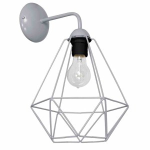 Kinkiet Basket Gray 1Xe27 Milagro