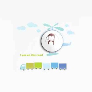 Lampka Dziecięca Helicopter 0,6W Led Milagro