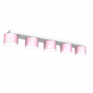 Lampa Sufitowa Dixie Pink/White 5Xgx53 Milagro
