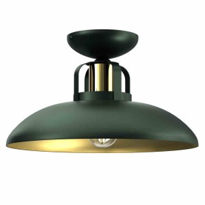 Lampa Sufitowa Felix Green/Gold 1Xe27 Milagro