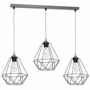 Lampa Wisząca Basket Gray 3Xe27 Milagro