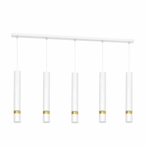 Lampa Wisząca Joker White/Gold 5Xgu10 Milagro