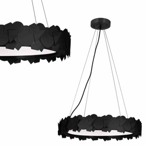 Lampa Wisząca Soho Black 24W Led Milagro