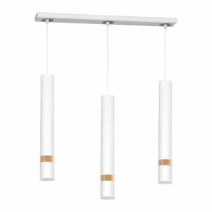 Lampa Wisząca Joker White/Wood 3Xgu10 Milagro