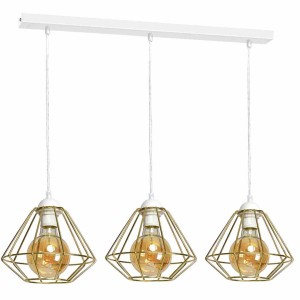 Lampa Wisząca Lupo White/Gold 3Xe27 Milagro