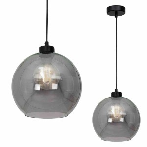 Lampa Wisząca Sofia Smoked 1Xe27 Milagro