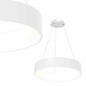 Lampa Wisząca Ohio White 24W Led Milagro