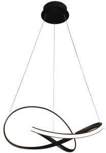 Lampa Wisząca Cappio Black 36W Led Milagro