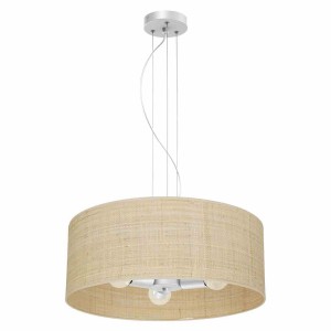 Lampa Wisząca Marshall White / Rattan 3Xe27 Milagro
