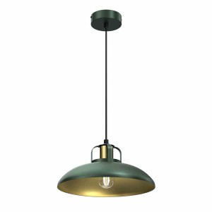 Lampa Wisząca Felix Green/Gold 1Xe27 Milagro
