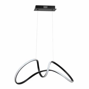 Lampa Wisząca Tesoro Black 48W Led Milagro