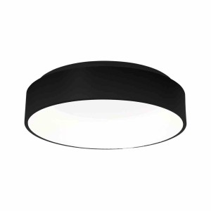 Plafon Ohio Black 24W Led Ø450Mm Milagro