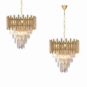 Żyrandol Madison Gold 9Xe14 Milagro