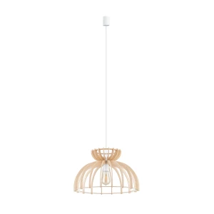 Lampa wisząca Kymi C naturalne drewno 1 pkt E27 - Nowodvorski