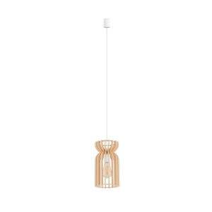 Lampa wisząca Kymi B naturalne drewno 1 pkt E27 - Nowodvorski