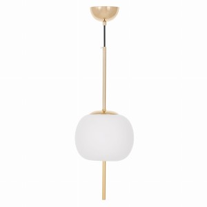 NOWOCZESNA LAMPA WISZĄCA ZŁOTA ALPINA D20