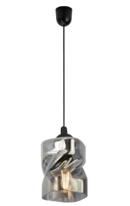 Lampa wisząca czarny/dymiony 1xE27 31-00118 - Candellux Lighting
